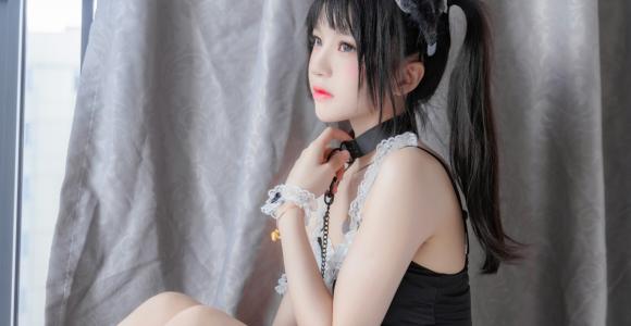 桜桃喵系列写真Vol.029 – 黑猫妹抖