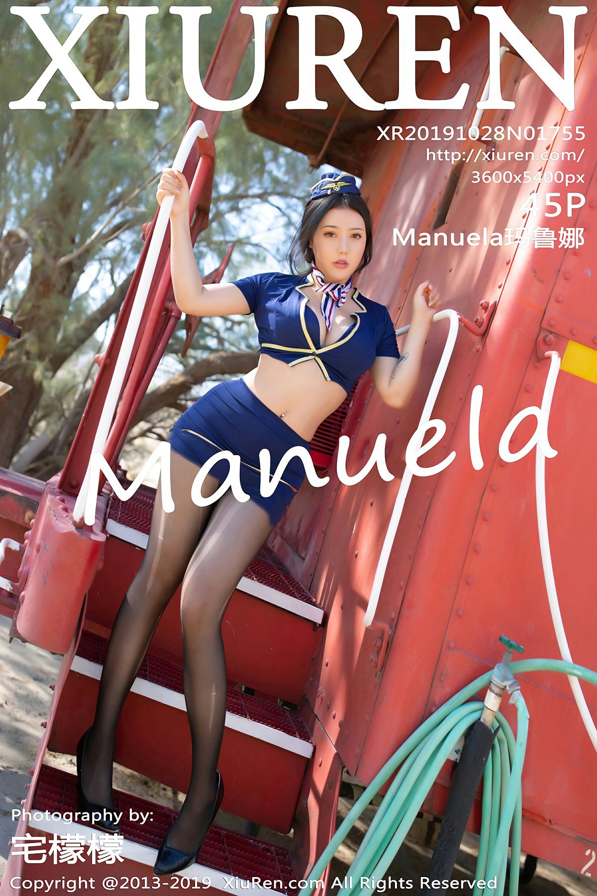 [XiuRen秀人网]2019.10.28 No.1755 Manuela玛鲁娜