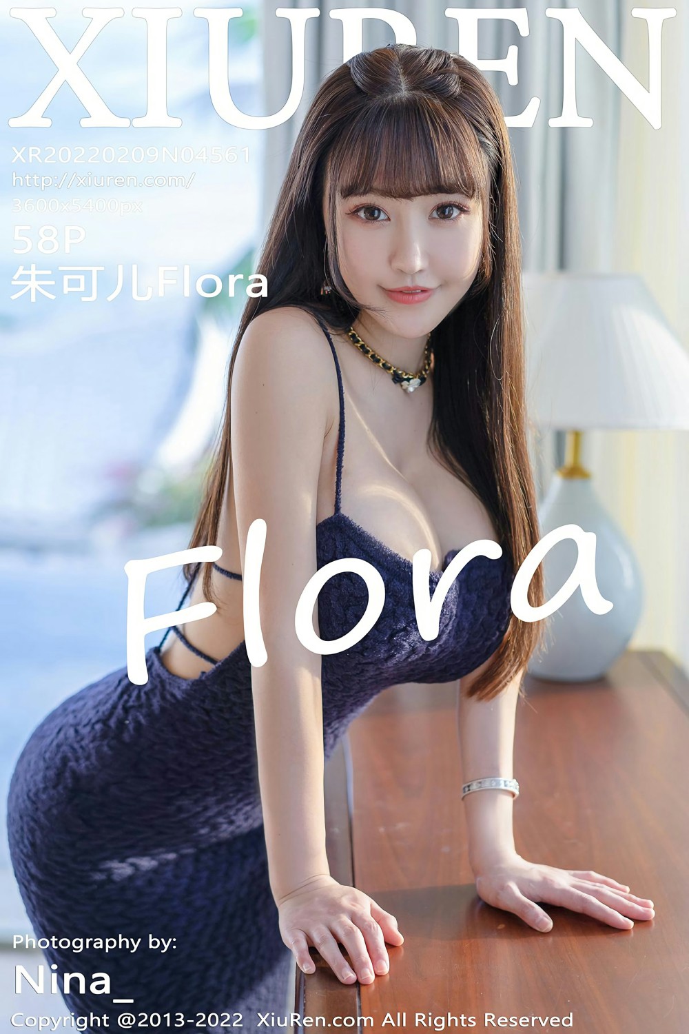 [XiuRen秀人网] 2022.02.09 No.4561 朱可儿Flora 诱人黑丝