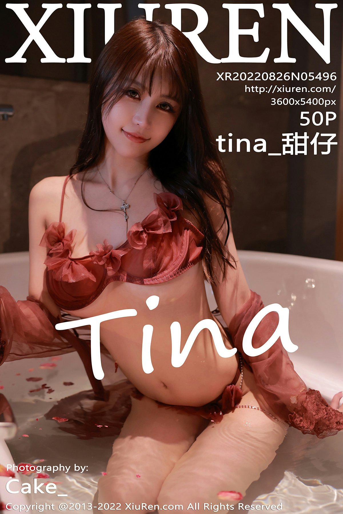 [XiuRen秀人网] 2022.08.26 No.5496 tina_甜仔